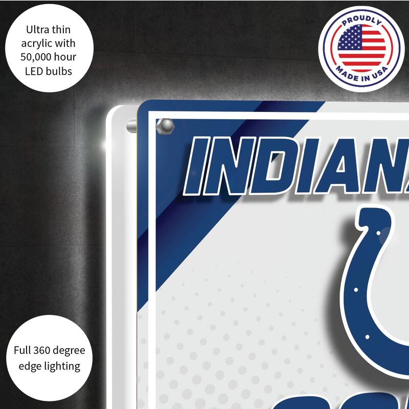 Indianapolis Colts LED Lighted Sign