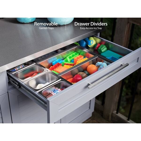 Newage Products Outdoor Kitchen 32 Inch W X 23 Inch D Bar Cabinet Overstock 21034353