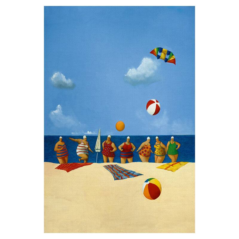 My Seven Aunts by Michael Paraskevas Canvas Art Print
