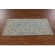 preview thumbnail 9 of 13, Floral Oushak Vegetable Dye Turkish Foyer Rug Handmade Wool Carpet - 2'0" x 3'11"