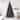 Artificial Tinsel Halloween Tree - 9' - Black - Unlit - 9 Foot