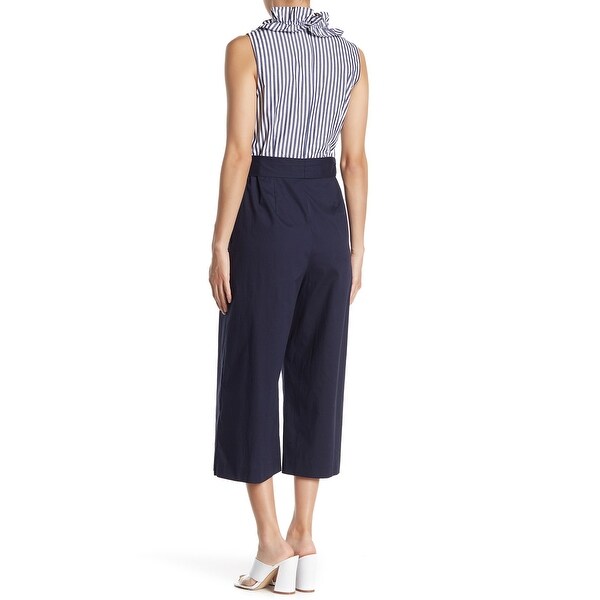 eliza j jumpsuit navy