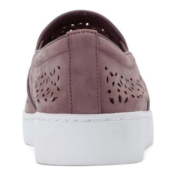 vionic perforated leather sneakers