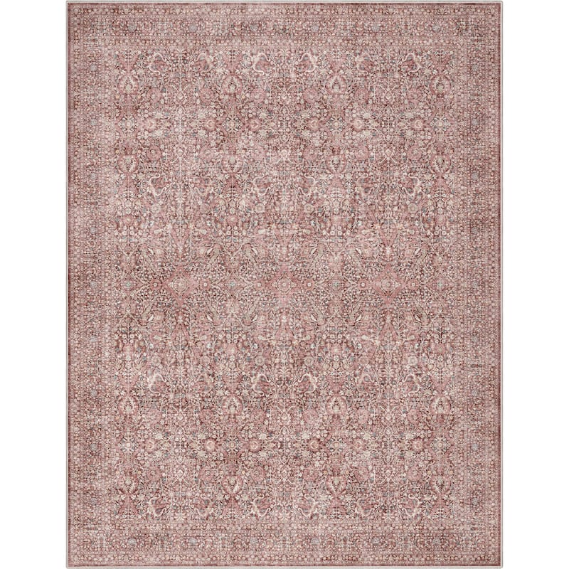 Well Woven Asha Isolde Vintage Oriental Flat-Weave Area Rug