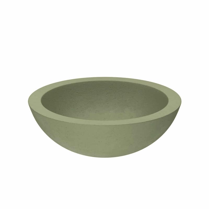 Morro 17-inch NativeStone Vessel Bathroom Sink - 17" x 5"