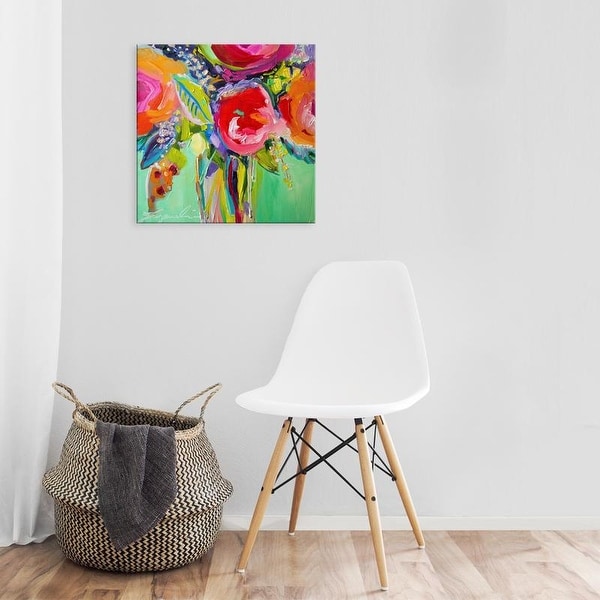 Easy Art Prints Jacqueline Brewer's 'Ode to Summer 1' Premium Canvas Art