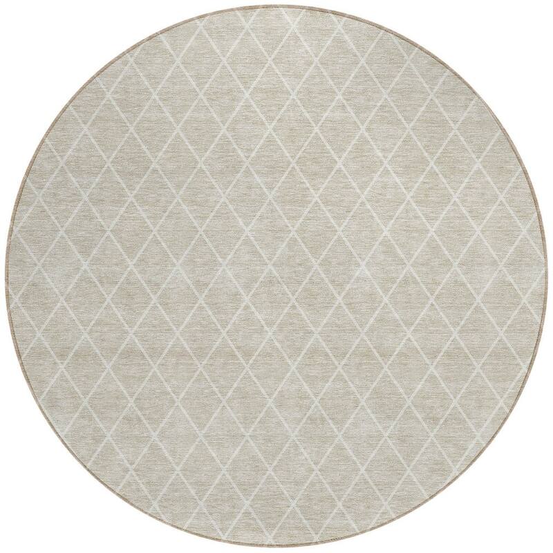 HomeRoots Geometric Transitional Rectangle Outdoor Rug
