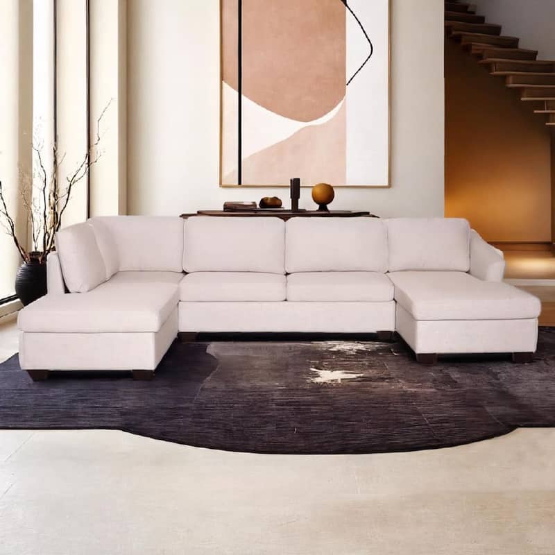 Large U-Shape Sectional Sofa for Living Room