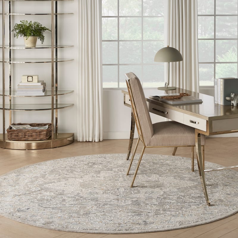 Nourison Nyle Boho Vintage Ivory Taupe Area Rug