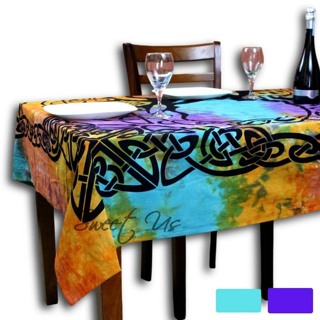 Celtic Tree of Life Tablecloth Square