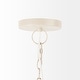 preview thumbnail 3 of 10, Marimba Natural Cane Multi-Tiered 6 Bulb Round Chandelier
