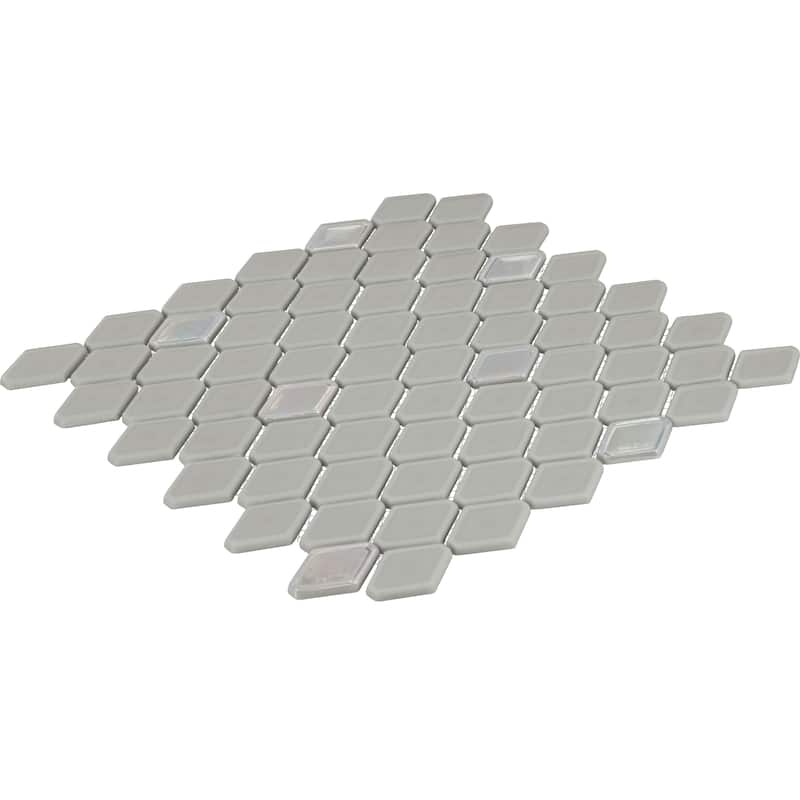 Daltile Starcastle 1.5" Elongated Hexagon Glass Wall Mosaic (15 PC Per Carton) (13.28 SQFT Per Carton)