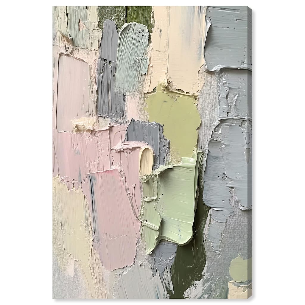 Creamy Contours II Canvas by Art Remedy, Gallery Wrapped