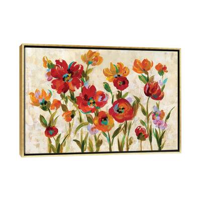 iCanvas "July In The Garden I" by Silvia Vassileva Framed