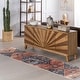 preview thumbnail 9 of 8, Nuloom Astra SplashGuard Traditional Machine Washable Area Rug 2' 6" x 10' - Brick - Runner