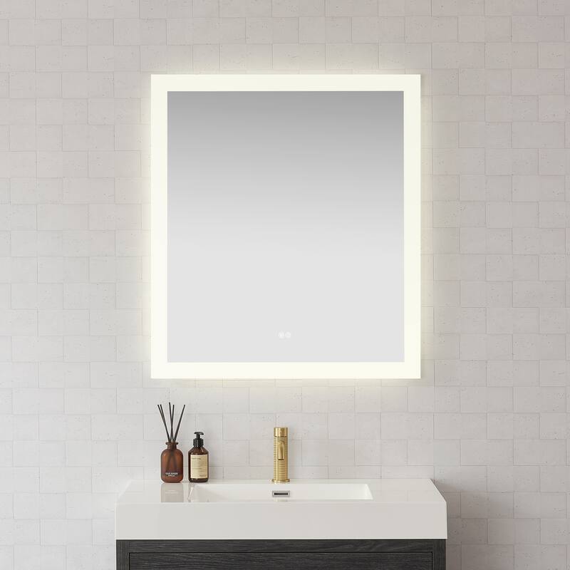 Beijing Rectangular Frameless LED Wall Bath Vanity Mirror