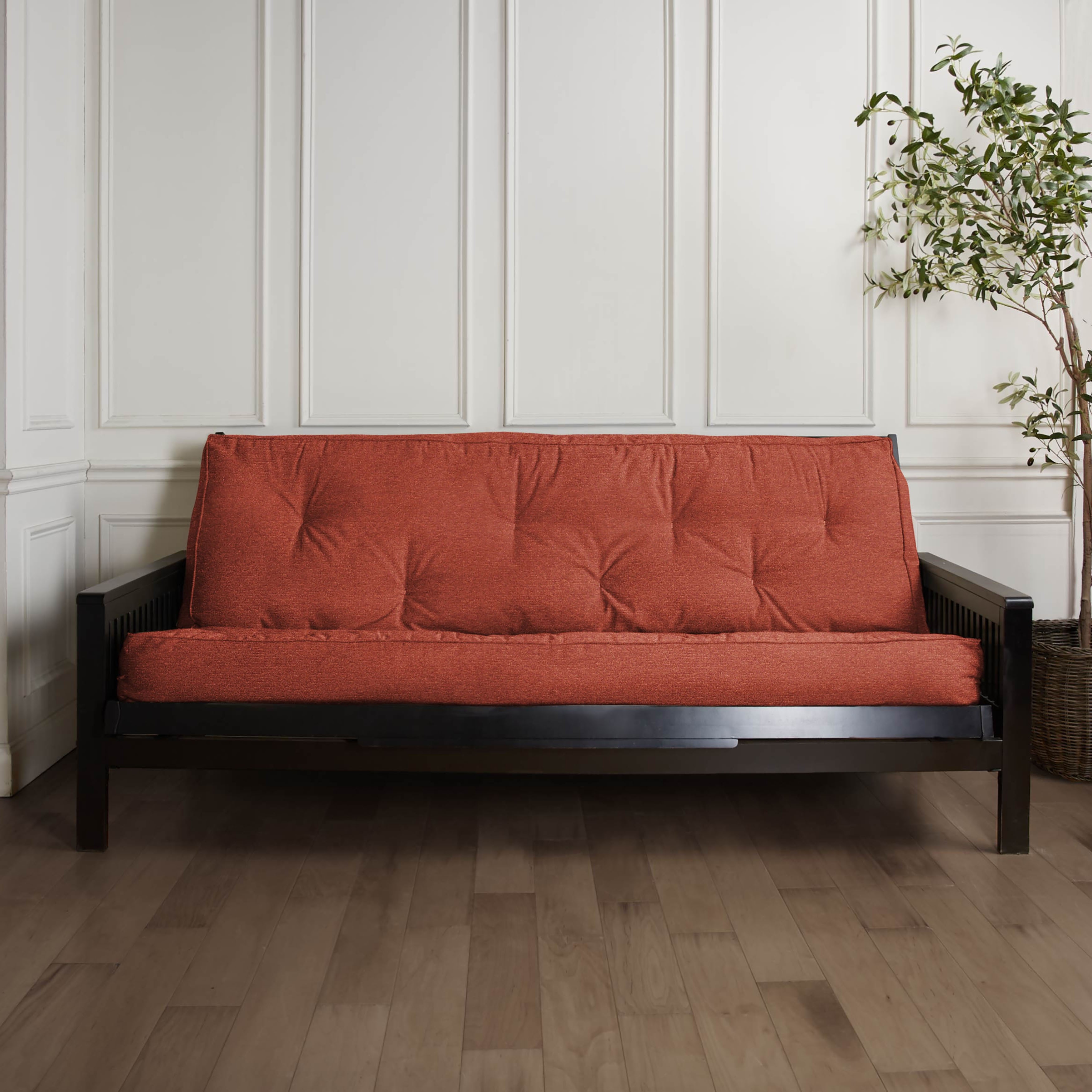 Trupedic Solid Velvet Indoor Futon Mattress