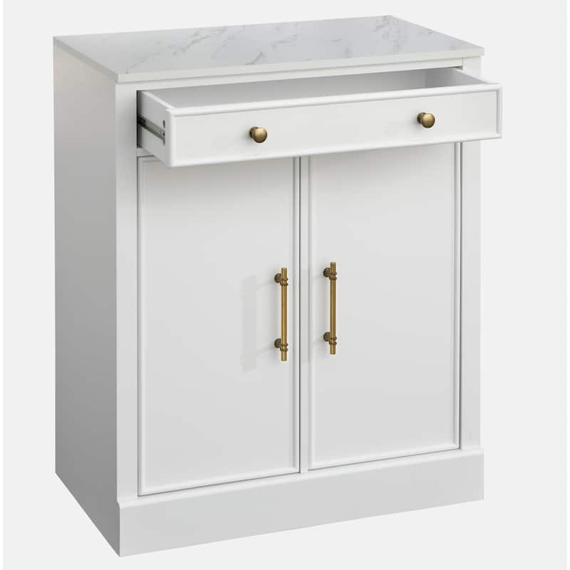 Lifestorey Monza 2-Piece Buffet Hutch Set