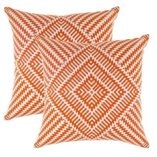orange pillowcase
