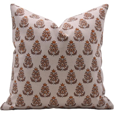 Fabdivine Cotton Bohemian Block print pillow Cover