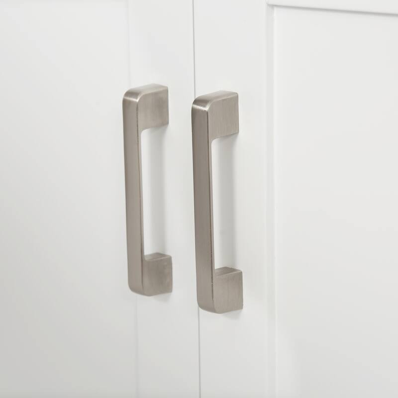 30" Bathroom Vanity Cabinet with 2 Doors & 2 Drawers, Soft-Close Hidden Slides and Adjustable Shelf