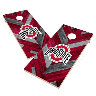 Ohio State University Buckeyes OSU Cornhole Board Set