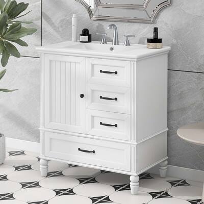 30" Bathroom Vanity with Sink