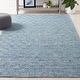 preview thumbnail 59 of 65, SAFAVIEH Natura Rimah Handmade Wool Area Rug 4' Square - Blue - Square
