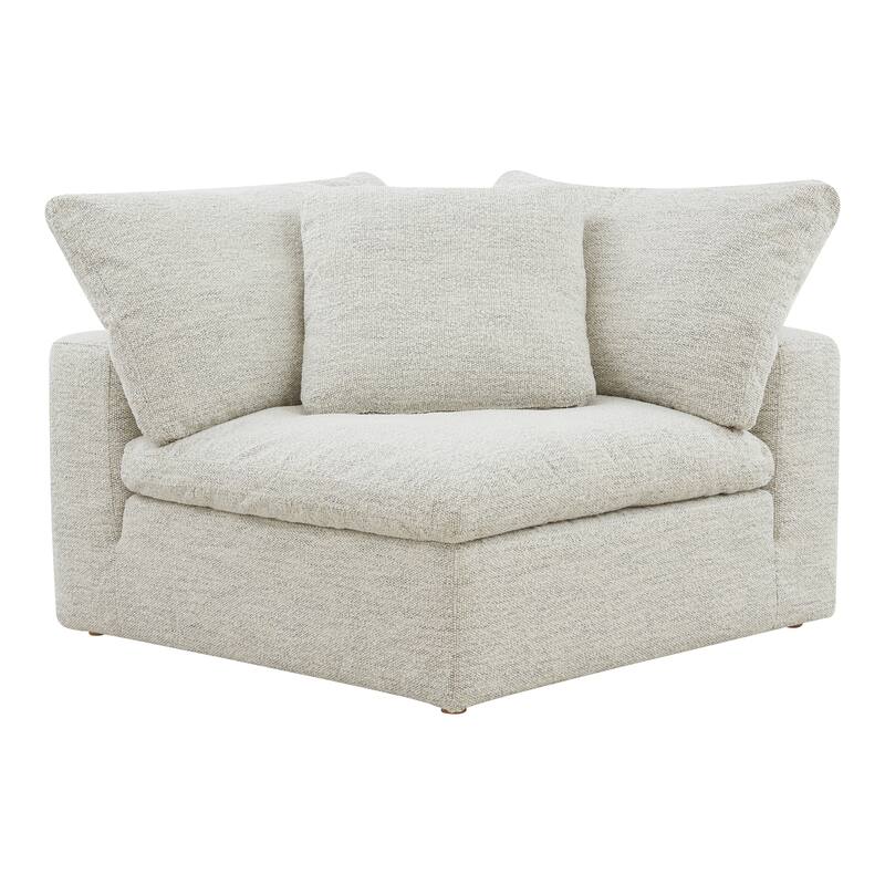 Aurelle Home Corbin Modern Modular Sectional Piece - Corner Chair