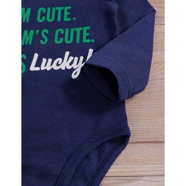 Shop Happy Mother S Day Newborn Baby Boy Clothes Lucky Blue Size