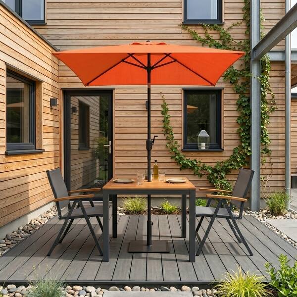 6.5 ft patio umbrella canopy BenefitUSA Replacement Cover ONLY for 6.5ft 6 Ribs Market Umbrella (CANOPY ONLY) (Beige) : Patio, Lawn & Garden with a +/ Contemporary 6.5FT Orange Garden Umbrella