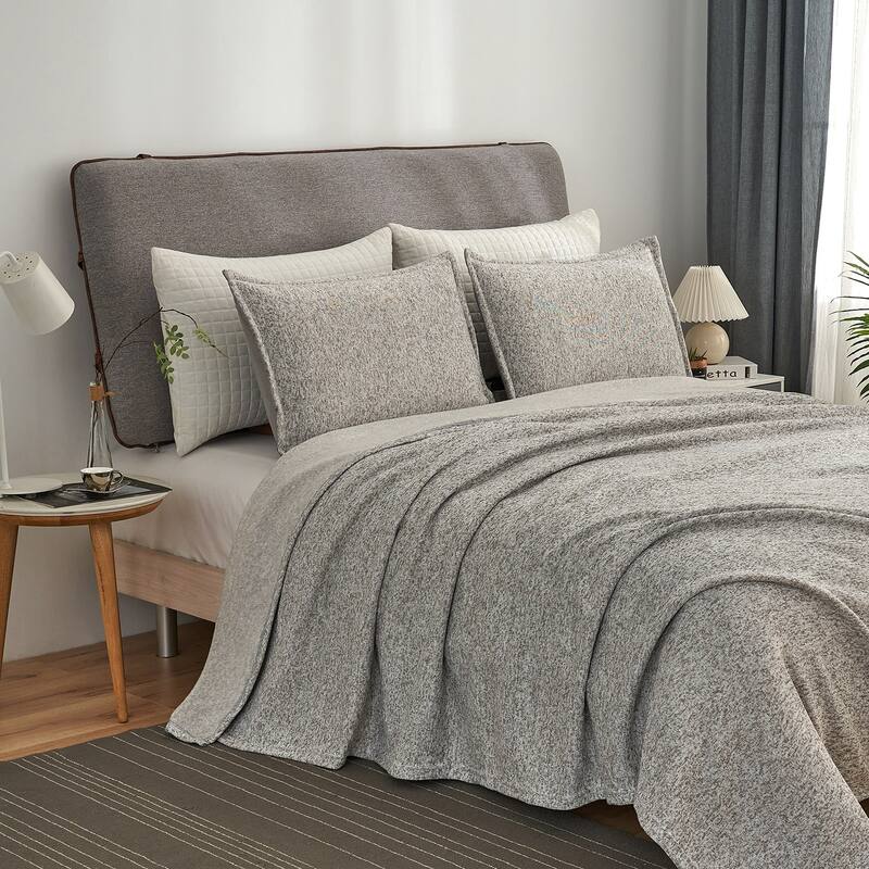 3 Piece Blanket Set with Pillow Sham