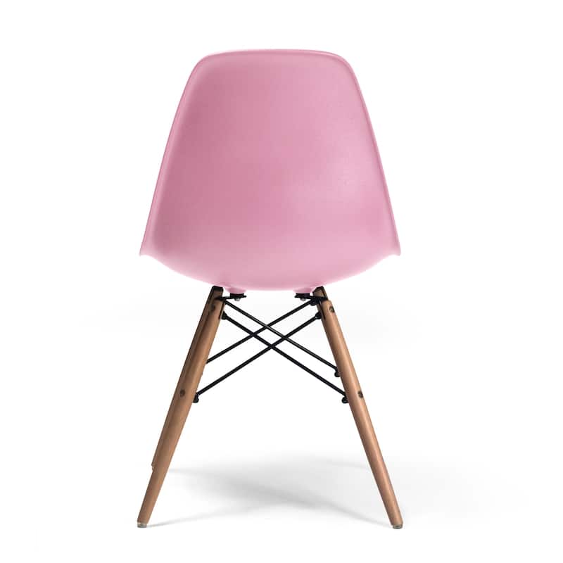 Paris-2 Side Chairs with Natural Legs (Set of 2)