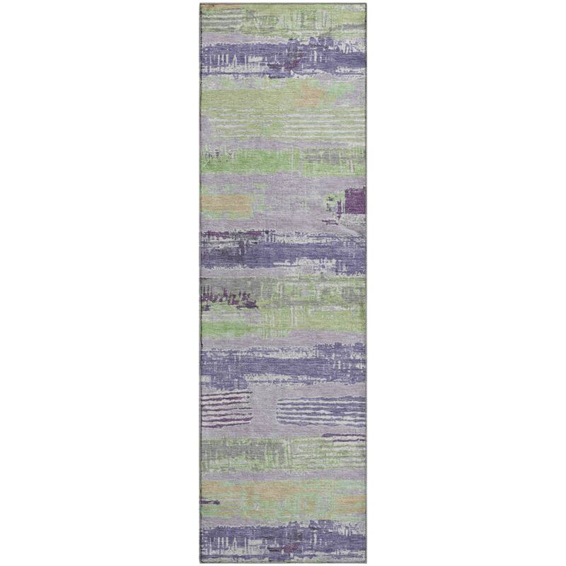 Premium Washable Super Soft Abstract Stripes Mayfield Rug