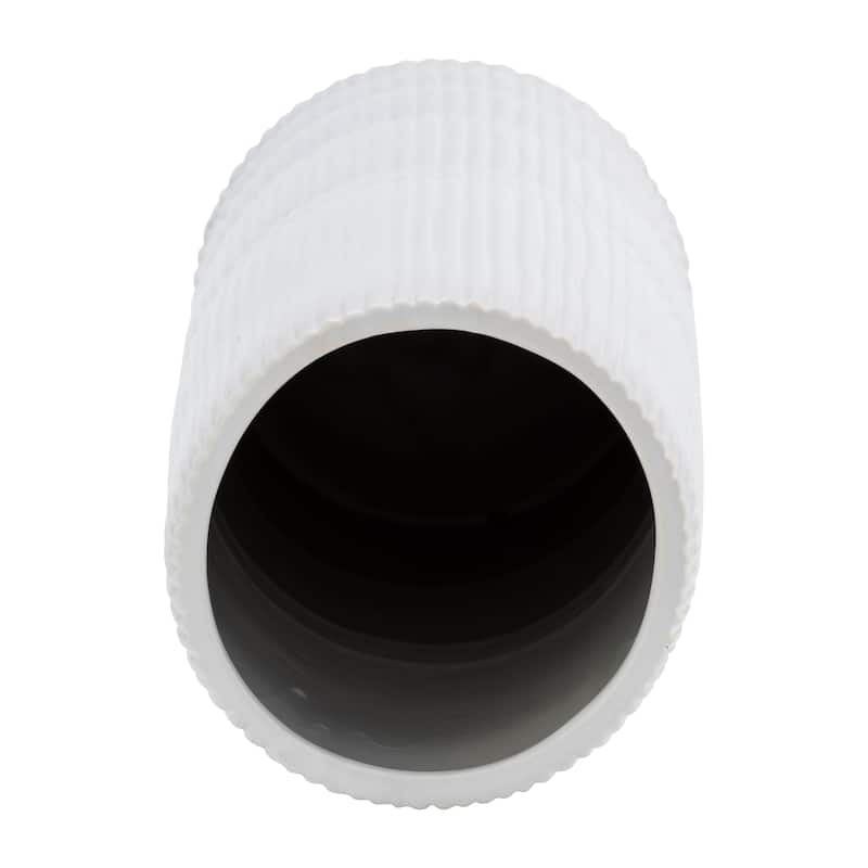 Sagebrook Home Modern Neutral Ceramic Vase