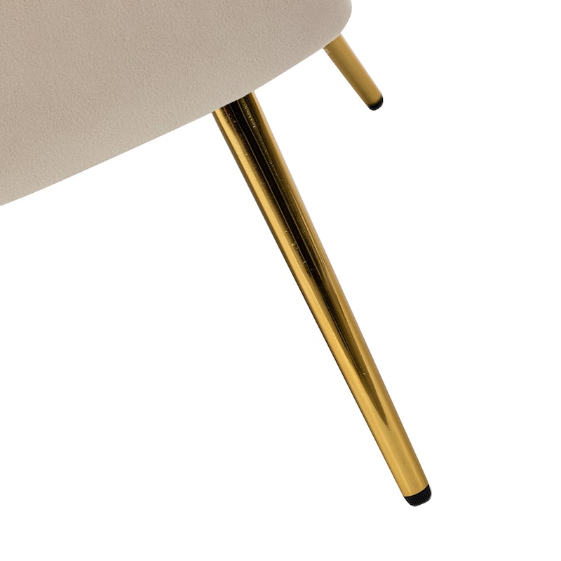 Xabier 52''Loveseat with Flower Shaped Back Design