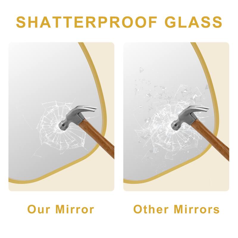 Oval Wall Mirror Bathroom Mirror for Over Sink