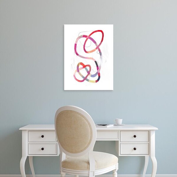 Easy Art Prints Victoria Borges's 'Polychrome Tangle II' Premium Canvas Art