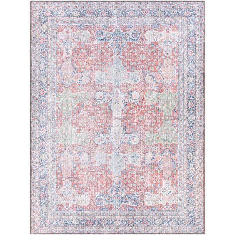 Artistic Weavers Baadur Distressed Traditional Machine Washable Area Rug