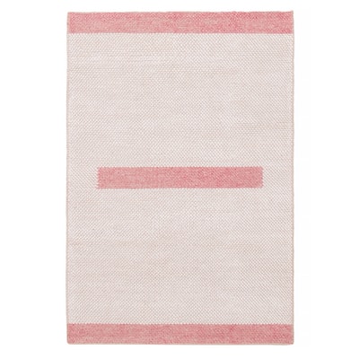 ECARPETGALLERY Braid weave Sienna Cream Wool Rug - 4'0 x 6'0
