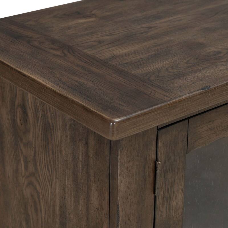 Midland Falls Rustic Brown Buffet 66 Inches