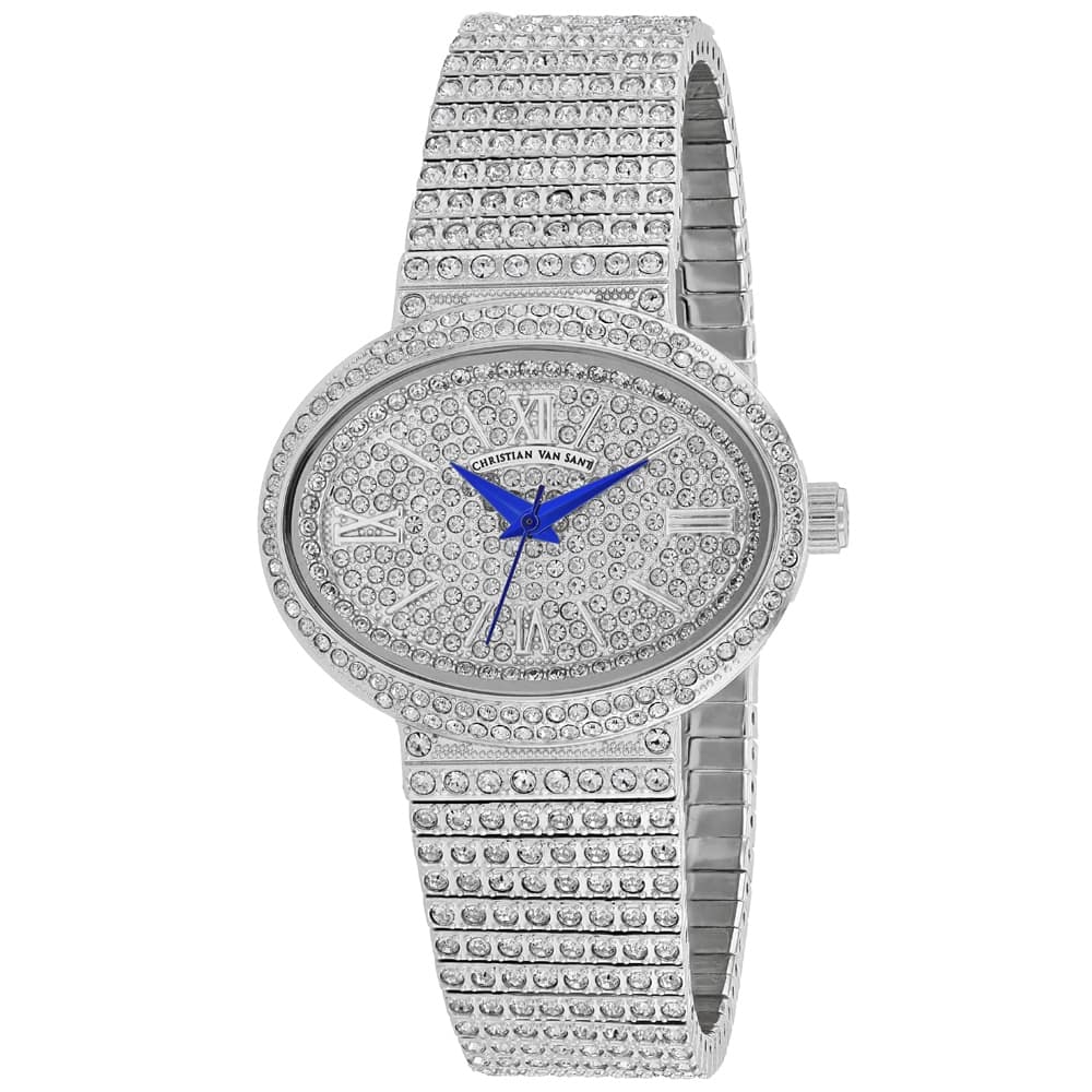 Christian Van Sant Women's Silver Dial Watch - CV0250 - One Size