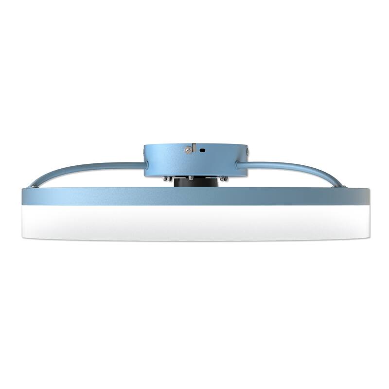 Ceiling Fans with Lights Dimmable LED Embedded installation of thin modern ceiling fans