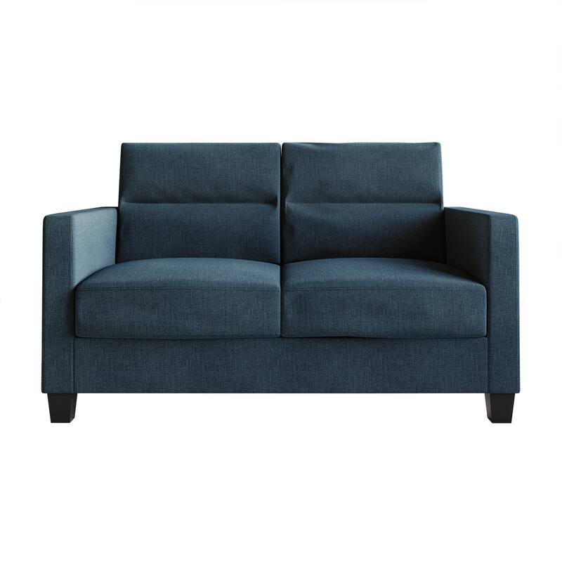 CraftPorch Clean and Minimalist Linen Upholstered 3-Piece Living Room Set