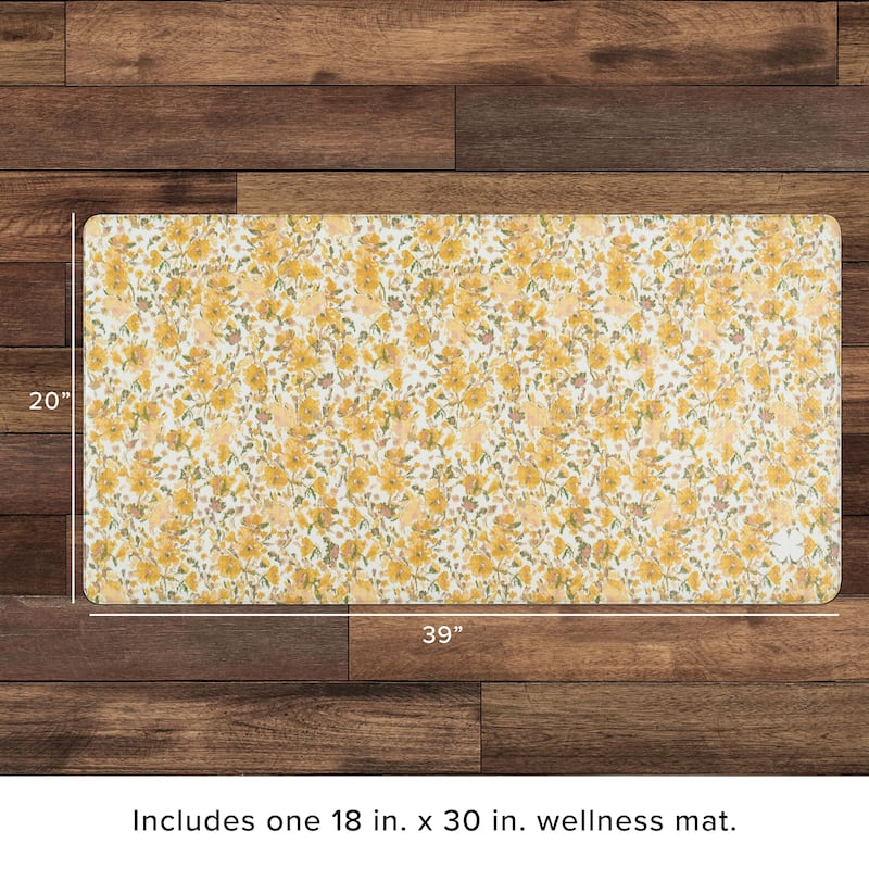 Lucky Brand Anti-Fatigue and Skid-Resistant Wellness Mat