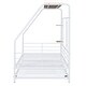 preview thumbnail 14 of 22, Twin Size Metal House Bed with Trundle