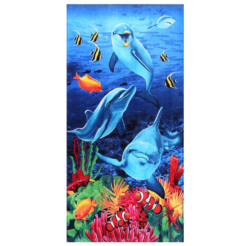 American Flag Cotton Beach Towel