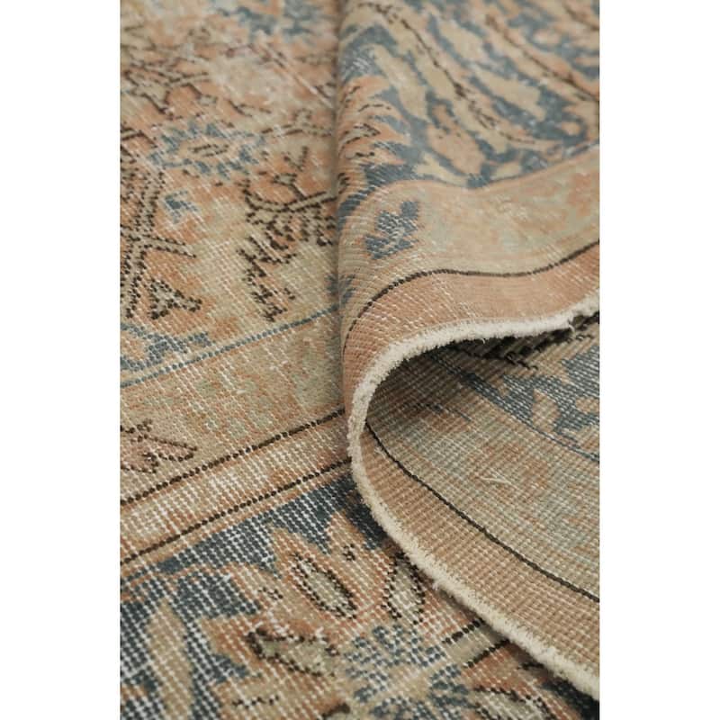 Hand Knotted Oriental 100% Wool Carpet Traditional All-Over Oranges & Rust Mahal Area Rug - 15' 10'' X 8' 7''
