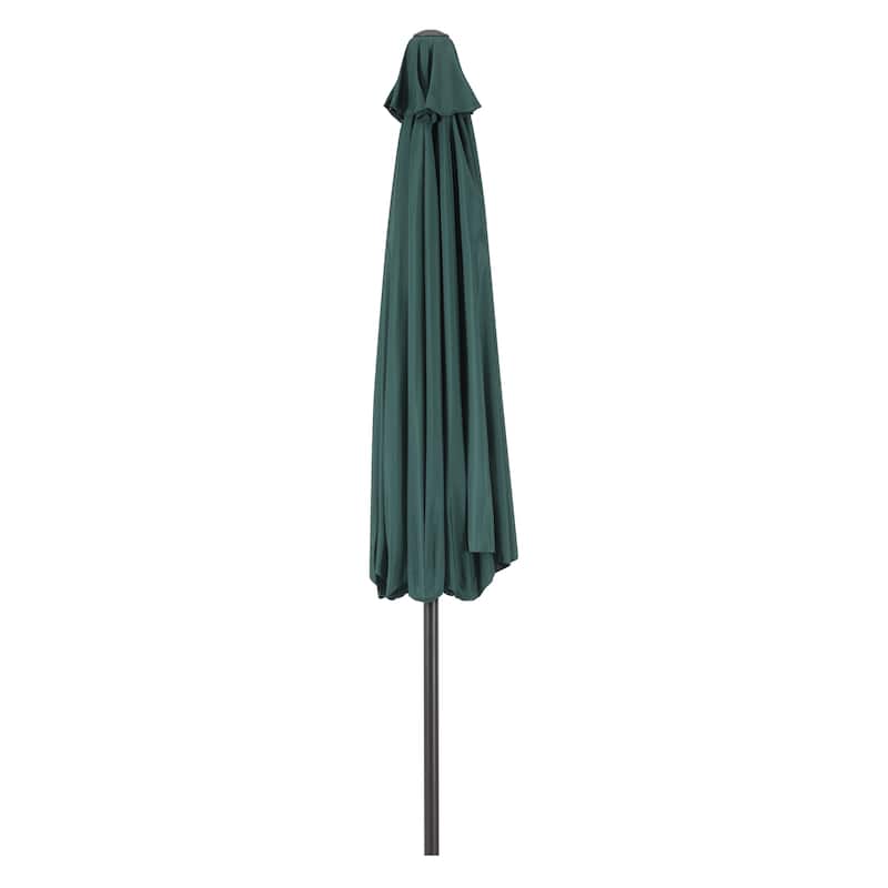 Holme 9-foot Steel Market Patio Umbrella with Tilt-and-Crank