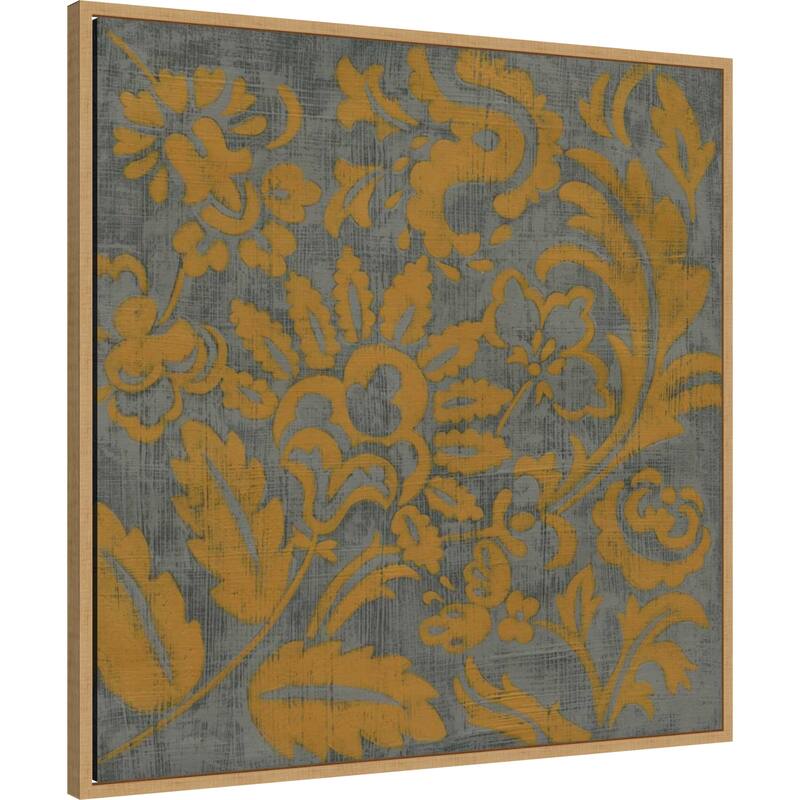 Mandarin Grove No. 1 by Chariklia Zarris (30 x 30 in.), Framed Canvas Wall Art Print